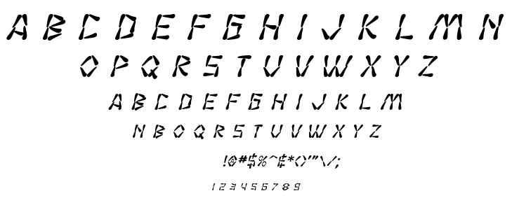 SF Wasabi font