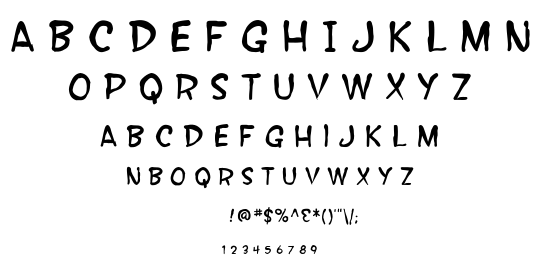 SF Wonder Comic font