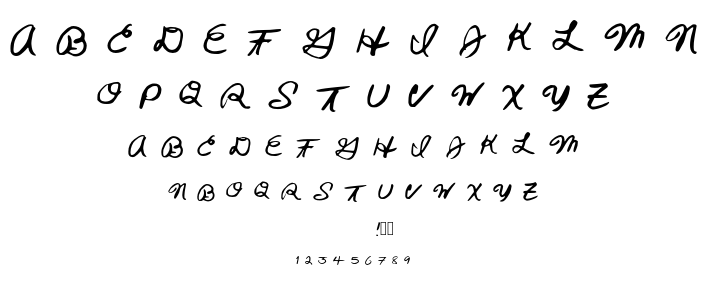 Skeluna font