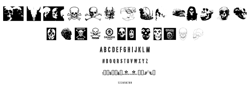 Skull TS 2 font