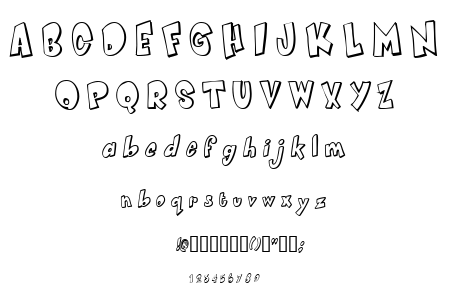 Smartie font