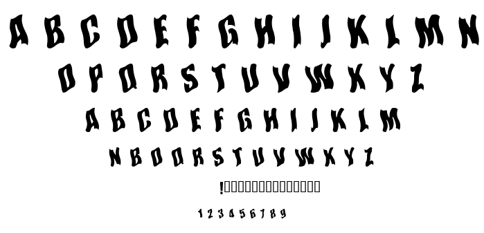 Somewhere In Space font