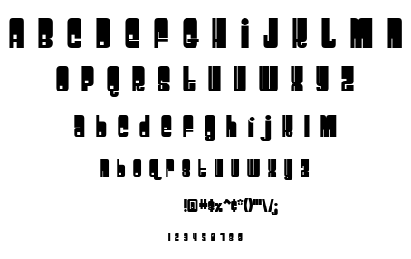 Space Beach font