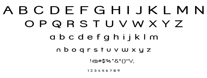 Street font