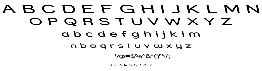 Street font