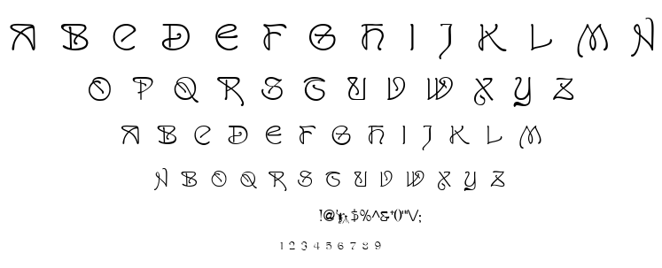 San Remo font