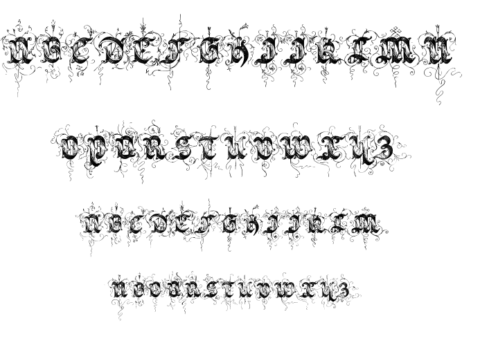 Saraband font