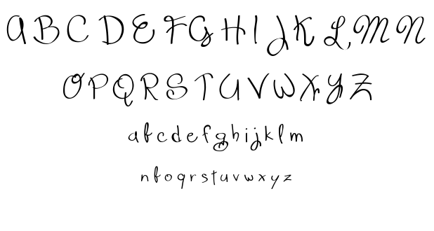 Scrappy Looking font
