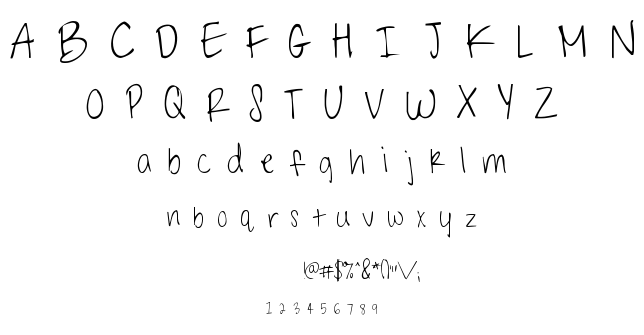 Shark in the Water font