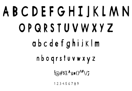 Shaun the Sheep font