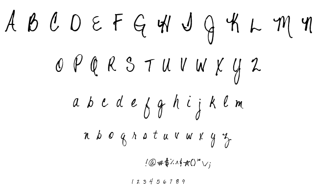 Shelter Me font