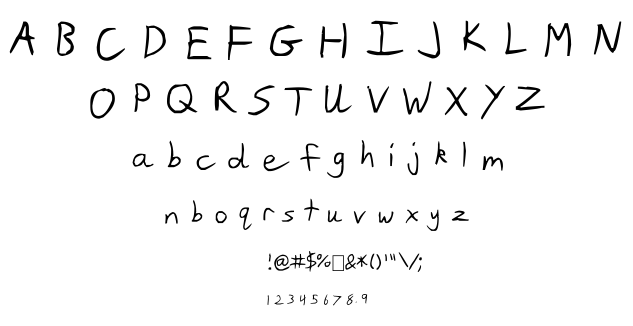 Slim Jim font