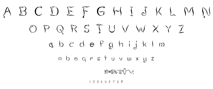 Smoking Tequila font