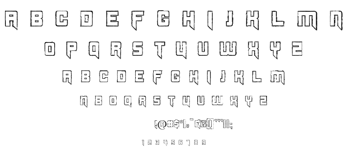 Splincide font