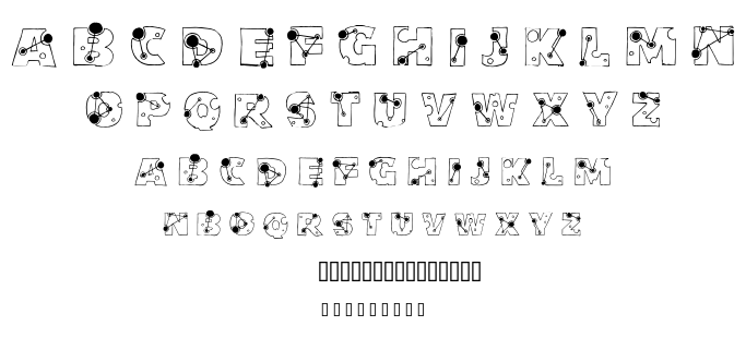 Split the Atom font