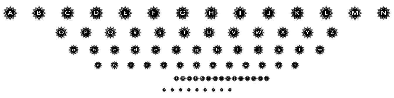 Stargit font