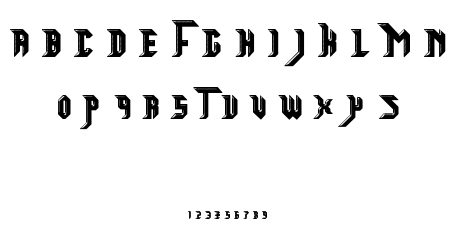 STARSTEEL font