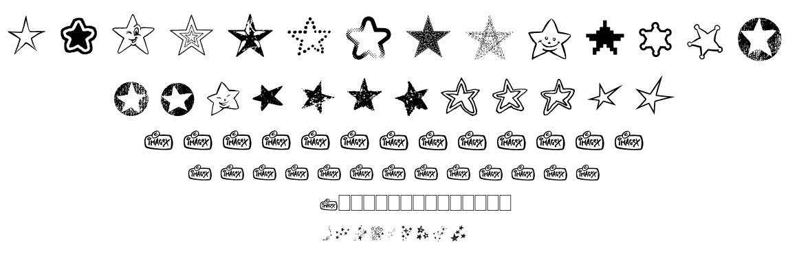 Starz font