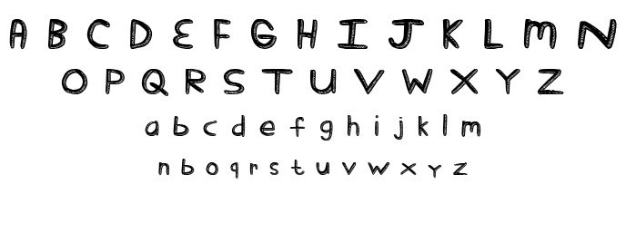 Stick Tickle font