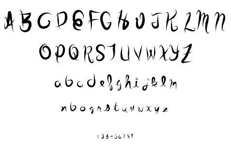 Stolen Script font