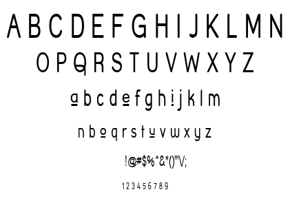 Street Corner font
