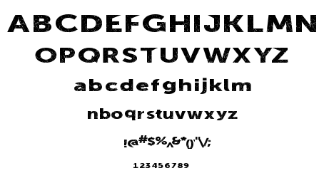 Summer Blacktop font