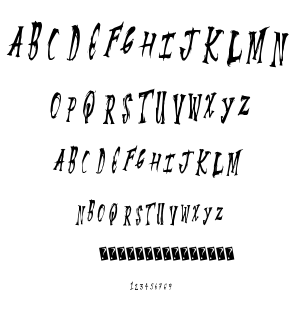 Summer Scare font