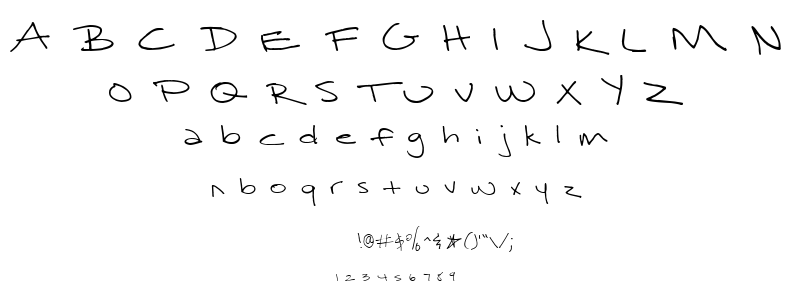 Surrendered Heart font