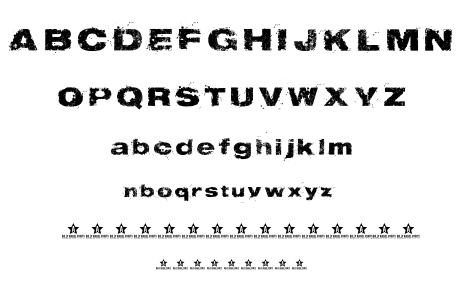 Tabu font