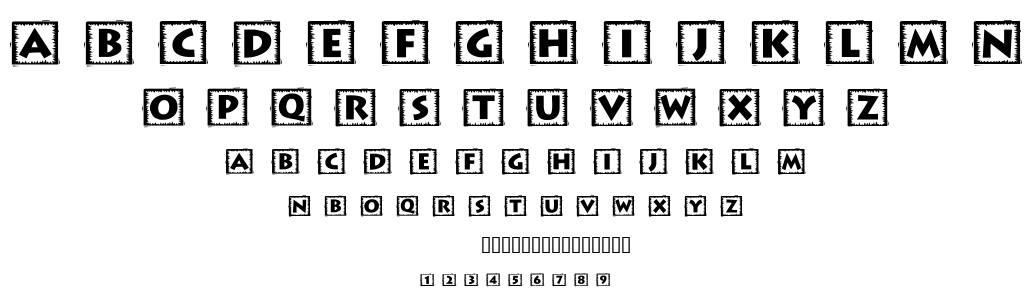 Taco Box font