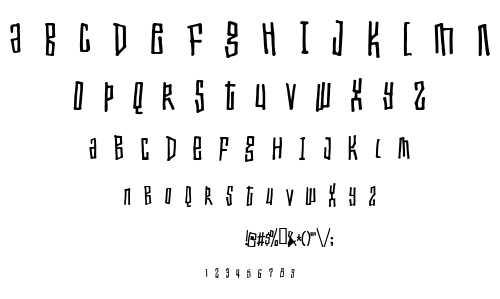 Toxic Waist font