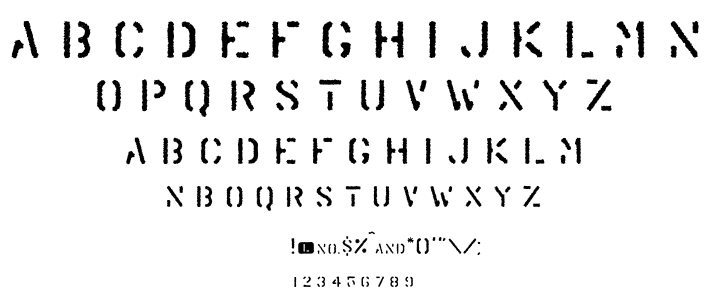 Trendy University font