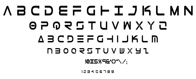 Tele-Marines font