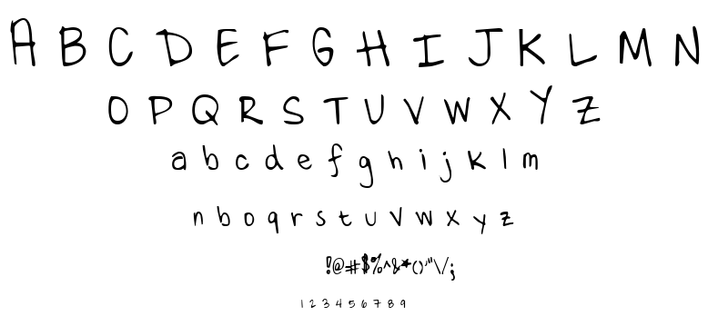 Ten Million Fireflies font