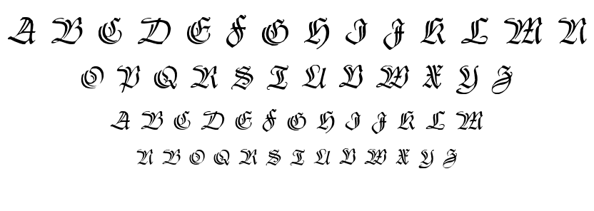 Thannhaeuser Zier font