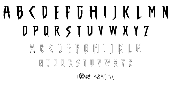 The Amazing Spider-Man font