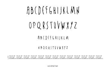 The Sixth Sense font
