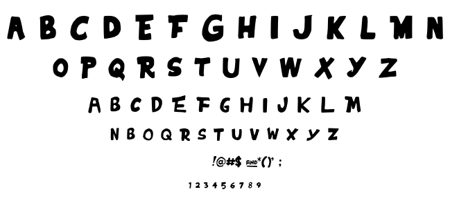 The Snails font