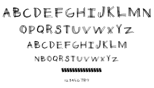 Third Leg font