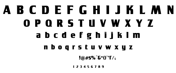 Tobago Poster font