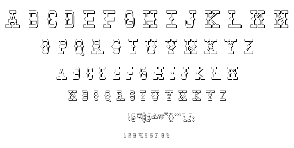 Tombstone font