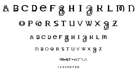 Toril font