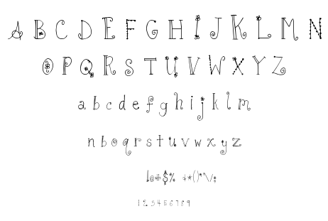 Tuna and Hot Dogs on Rye font