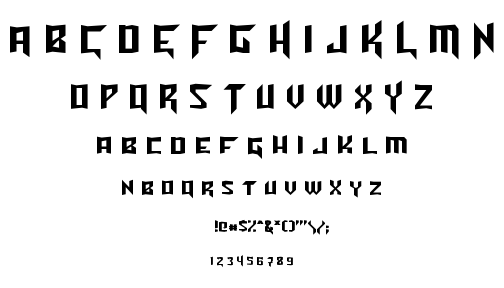 Turok font