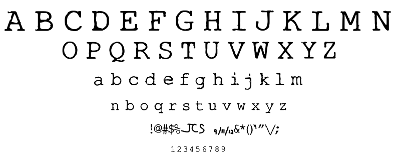 Typo font