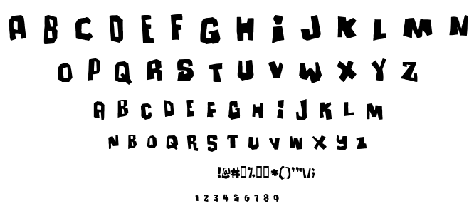 Ultimatum font