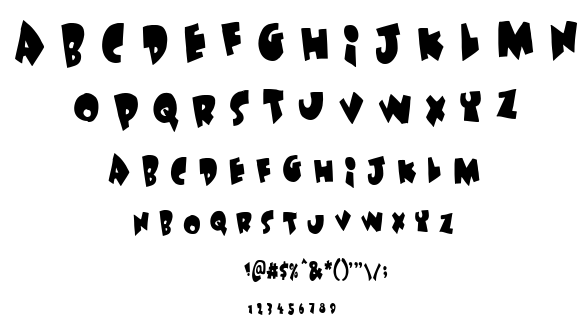 Under Attack font