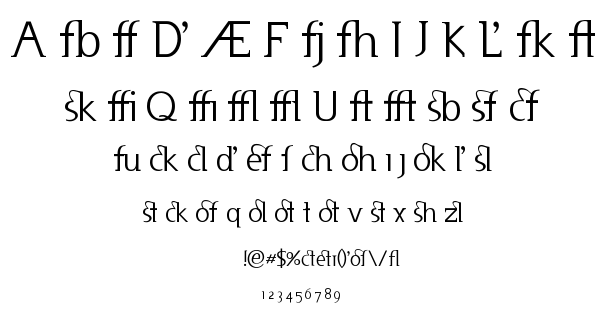 Usenet font
