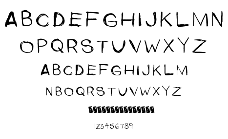 Upper Side font