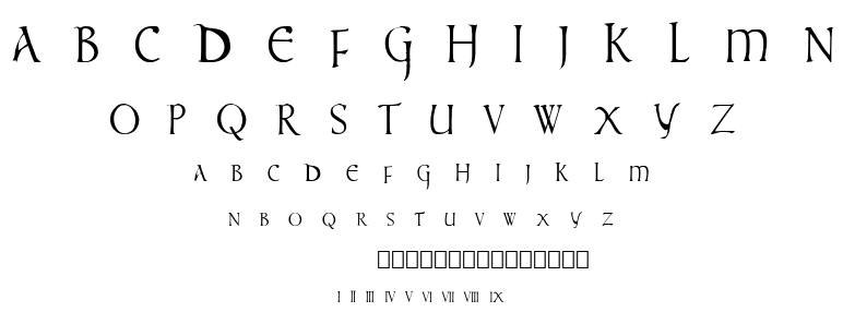 Times New Vespasian font